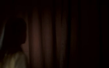 Stock Video Opening Curtains To Bright Sunshine