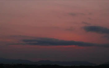 Stock Video Overcast Morning As The Sun Rises