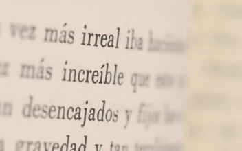 Stock Video Pages Of A Book Viewed Up Close While Shifting Focus