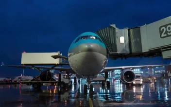 Stock Video People Leaving An Aircraft