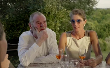 Stock Video People Relaxing On A Warm Evening