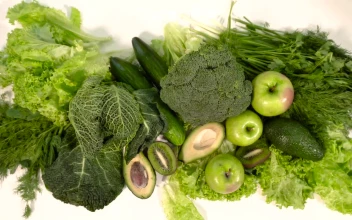 Stock Video People Taking Green Vegetables And Fruits