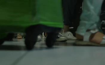 Stock Video People Walking Around An Airport