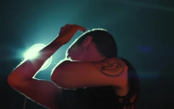 Stock Video Performance Of A Contemporary Dancer