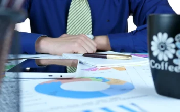 Stock Video Person Making Graphs On Paper
