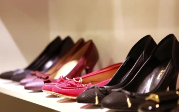 Video Stock Person Reviewing Stand Shoes In A Store Free