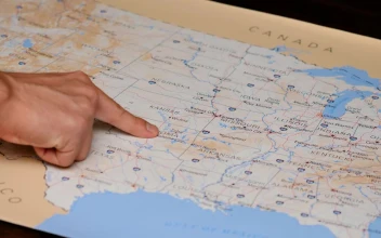 Video Stock Person Searching With His Finger A Place On A Map Free