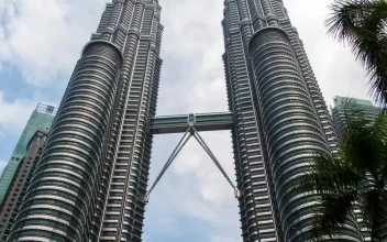 Video Stock Petronas Twin Towers From Below Free