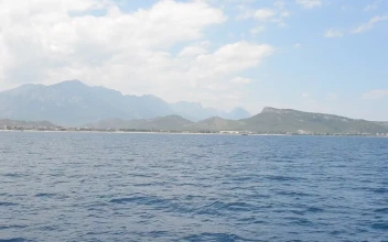 Video Stock Photographer Looking Back Towards An Island Free