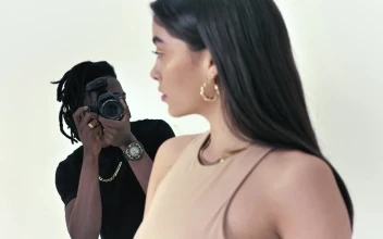 Video Stock Photographer Portraying A Woman From Different Angles Free
