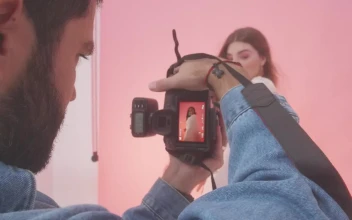 Video Stock Photographer Portraying A Young Female Model Free