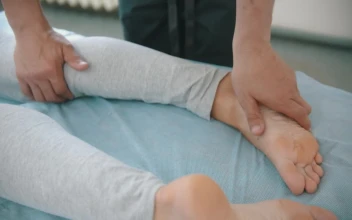 Video Stock Physiotherapist Working And Massaging A Womans Feet Free