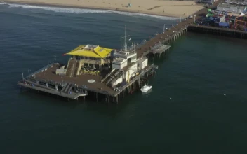 Video Stock Pier On The Seashore At La Beach Free