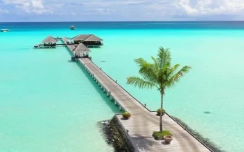 Video Stock Pier On The Shore Of The Turquoise Sea Free