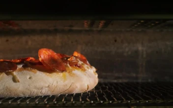 Video Stock Pizza Cooking In A Hot Oven Free