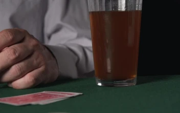 Video Stock Placing Chips On A Poker Table Free