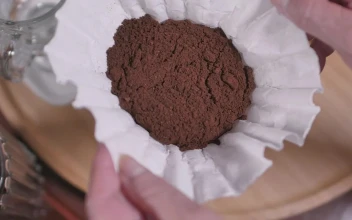 Video Stock Placing The Ground Coffee In A Coffee Maker Free