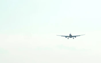 Video Stock Plane Landing In The Early Morning Free