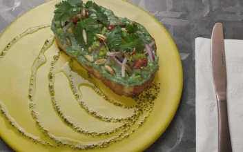 Video Stock Plate With Vegan Food Free