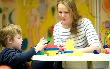 Video Stock Playing With Bright Building Blocks Free