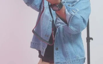 Video Stock Point Of View Of A Model During A Photo Shoot Free