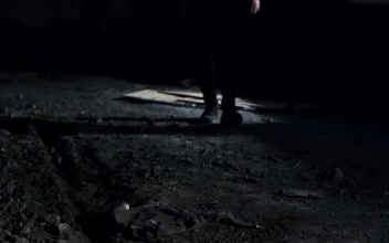 Video Stock Police Man Walking On A Crime Scene Free