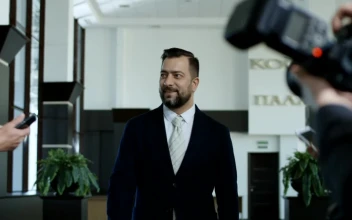 Video Stock Politician Working And Giving An Interview Free
