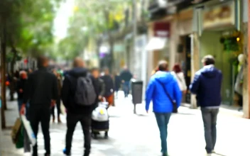Video Stock Popular Street With Pedestrians Taking A Walk Free