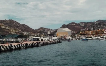 Video Stock Port Seen From The Sea Free
