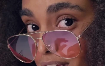 Video Stock Portrait Of A Captivating Young Woman Wearing Sunglasses Free
