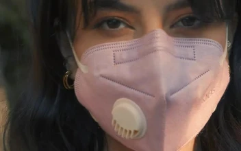 Video Stock Portrait Of A Girl With A Face Mask Free