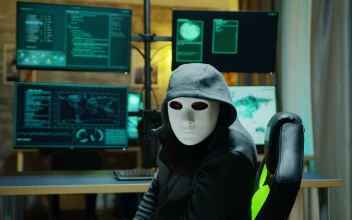 Video Stock Portrait Of A Hacker Wearing A Mask Free