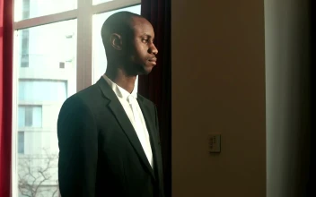 Video Stock Portrait Of A Man Looking At The Camera Free