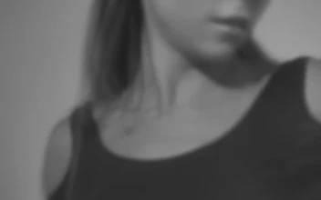 Video Stock Portrait Of A Skillful Ballerina In Black And White Free