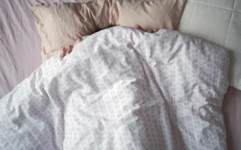 Video Stock Portrait Of A Woman Waking Up In Her Bed Free