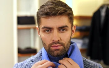 Video Stock Portrait Of Fashion Man In A Suit Shop Free