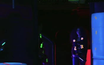 Video Stock Portrait Of Laser Tag Players Free
