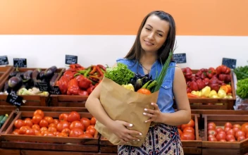 Video Stock Portrait Of Woman Doing Shopping Free