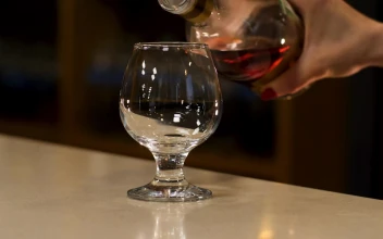 Video Stock Pouring Cognac Into A Glass Free