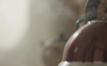 Video Stock Pouring Hot Water From A Kettle Free