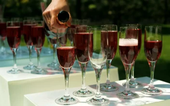 Video Stock Pouring Sparkling Wine Into Glasses Free