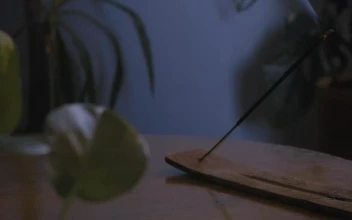 Video Stock Practicing With A Tibetan Bowl During Meditation Free
