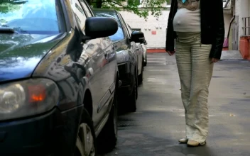 Video Stock Pregnant Woman Getting Into A Car Free