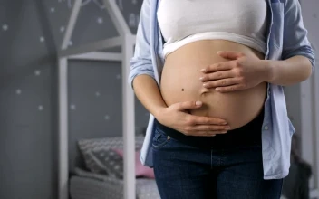 Video Stock Pregnant Woman Holding Her Belly Free