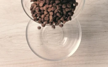Video Stock Preparing A Chocolate Peanut Butter Dessert Free