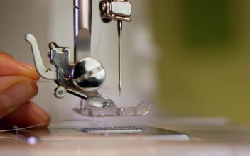 Video Stock Preparing A Sewing Machine Free