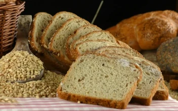 Video Stock Presentation Of Bread Wheat Eggs Flour Rotating Free