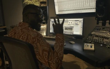Video Stock Producer Working In A Recording Studio Free