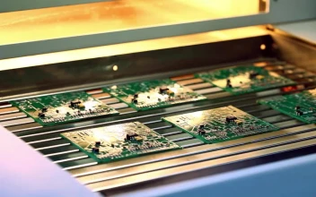 Video Stock Production Of Electronic Cards On A Machine Free