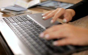 Video Stock Professional Hands Type On Laptop Keyboard Free